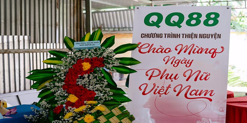 QQ88 lan tỏa tình yêu thương tới cộng đồng